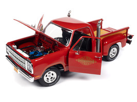 1979 Dodge Adventurer 150 Pickup Truck Canyon Red &quot;Li’l Red Express&quot; 1/18 Diecas - £99.66 GBP