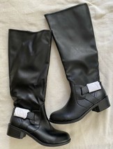 Arizona Dylan Black Wide-Shaft Riding Boots, Size 7.5 M(B), Original Price $90 - £23.25 GBP