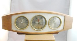 Vintage Mid Century Airguide Weather Station Temp Barometer Humidity - £54.75 GBP