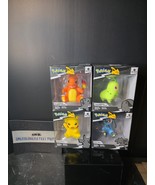 Pokémon Select Series 4 Set Pikachu Charmander Riolu Chikorita Vinyl Fig... - $97.25 CAD