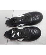 STARTER Youth Boys Black/White Soccer Cleats Sz 1 White Bottoms Puffy Si... - £15.68 GBP