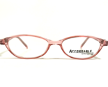 Affordable Designs Eyeglasses Frames GRACE PINK Clear Cat Eye Full Rim 4... - $46.59