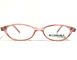 Affordable Designs Eyeglasses Frames GRACE PINK Clear Cat Eye Full Rim 43-15-125 - £36.63 GBP