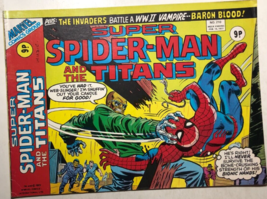 SUPER SPIDER-MAN &amp; THE TITANS #210 (1977) Marvel Comics UK  VG+/FINE- - £15.77 GBP