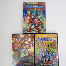 Marvel Animated Movies DVD 3 Doctor Strange Ultimate Avengers 2 Next Avengers - £16.16 GBP