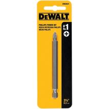 DeWalt Phillips #1 X 3-1/2 in. L Power Bit Heat-Treated Steel DW2031 - $6.90