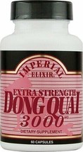 Imperial Elixir Dong Quai Extra Strength -- 3000 mg - 60 Capsules - £13.71 GBP