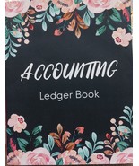 Accounting Ledger Book: Large Simple Accounting Ledger for Bookkeeping B... - £7.70 GBP