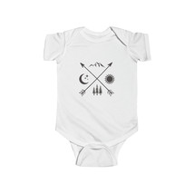 Unisex Infant Fine Jersey Bodysuit Soft 100% Cotton Ribbed Binding - $24.72