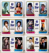 TV ALL-STAR SET: 2020 Series of Nine Pockets Custom Cards (6 Cards Total) - £14.38 GBP