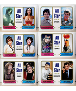 TV ALL-STAR SET: 2020 Series of Nine Pockets Custom Cards (6 Cards Total) - £14.42 GBP