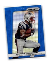 2013 Panini Prizm Prizms Blue Patriots Football Card #67 Shane Vereen - £1.16 GBP