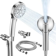 Lepo 7 Settings Shower Head With Handheld, Built-In Powerful Cleaning Fu... - £24.83 GBP