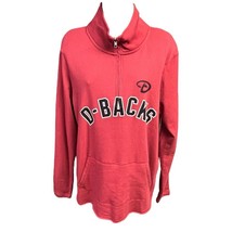 PINK Victoria&#39;s Secret 1/4 Zip Pullover Arizona Diamondbacks MLB Collection NEW - $33.24