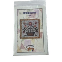 Rabbit Factory Reminiscence Quilt Pattern No. 8 Block Of The Month Applique - $27.16
