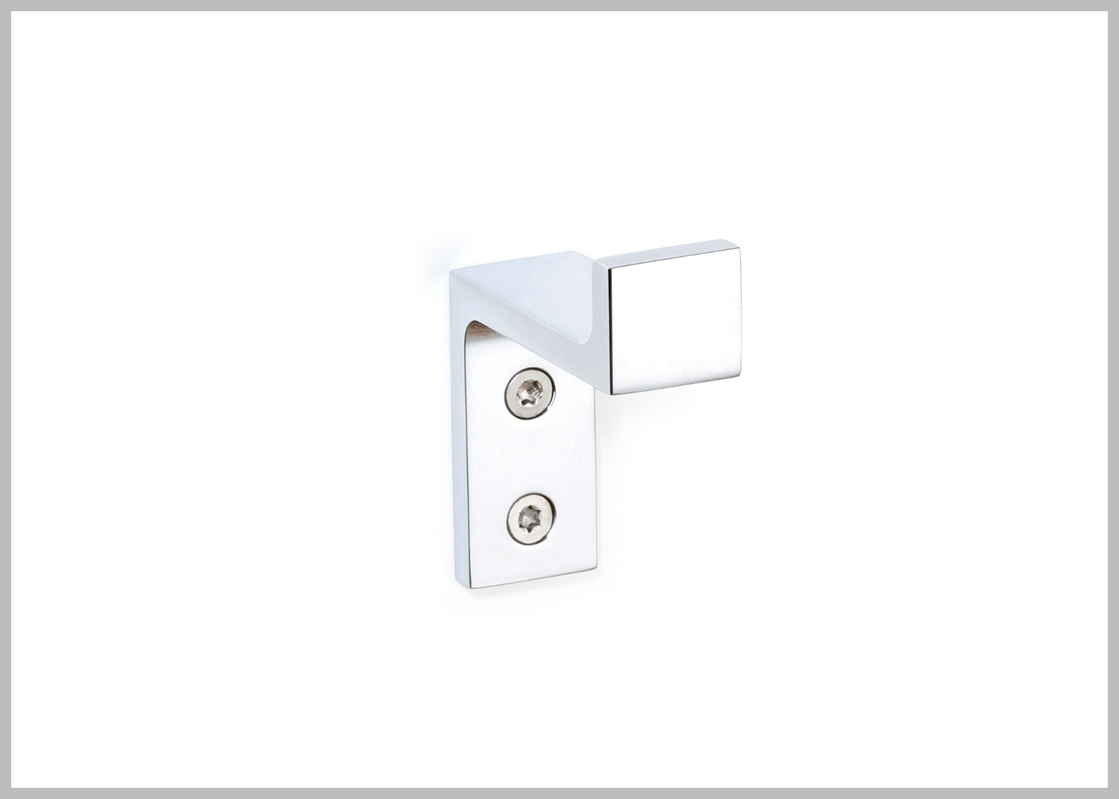 Secret Bath. Polished chrome towel hook towel holder. Orio collection