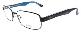 GANT G103 SBLK Men&#39;s Eyeglasses Frames LARGE 58-20-150 Satin Black - £53.05 GBP