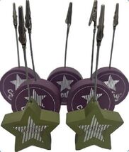 8 Scentsy Card Clip Stands For Business Photo Holder Stars - $19.99