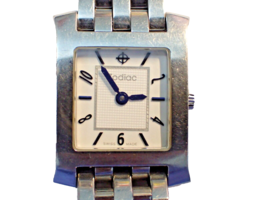 ZODIAC ZO3101 Swiss Square SS Quartz Women&#39;s Wristwatch - £233.45 GBP