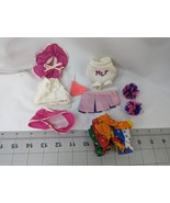 Vintage My Little Pony 3 Wear Outfits Clown Cheerleader Skirt Hat Lot - $29.95