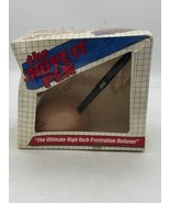 Vtg Novelty Gift Pen Holder Prank 1985 The Shove-It Pen Butt Joke - $29.95