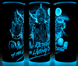 Glow in the Dark Return of the Living Dead Zombie Retro Horror Cup Mug Tumbler - £18.21 GBP