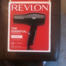 Revlon The Essential Fast Drying Compact Hair Dryer 1875 Watts Ultra Lightweight - $9.67