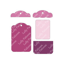 Pocket Tag DIGITAL Image.  Instant Download.  PNG & SVG Files.  No Physical Prod