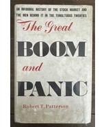The Great Boom and Panic 1921-1929 by PATTERSON - RARE WALL STREET ORIG ... - $67.17 CAD