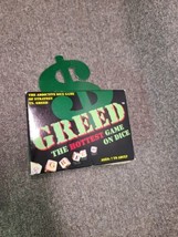 Vintage GREED The Addictive Dice Game of Strategy Pre-owned 100% COMPLETE - $8.55