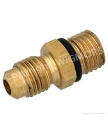 Connector for couplers Male x Male Mastercool  12 mm x 1/4" MFL  R1234yf... - $26.41