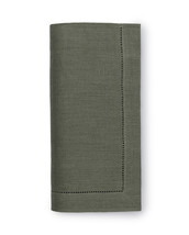 Set of 4 Sferra Festival Dinner Napkins Sage Green Linen  - £48.98 GBP