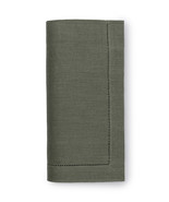 Set of 4 Sferra Festival Dinner Napkins Sage Green Linen  - £49.56 GBP