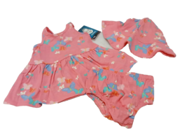Gerber Infant Girls 3pc Racer Back Tank Dress, Bottoms &amp; Hat Set (0-3M) ... - $232.25 MXN