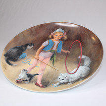 VINTAGE Maggie The Animal Trainer By John McClelland 1983 Children Circus Plate - £8.52 GBP
