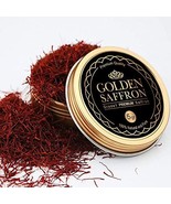 Golden Saffron Finest Pure Premium All Red Saffron Threads Grade A+ Supe... - £51.26 GBP