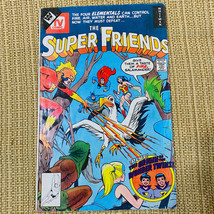 The Super Friends #14 DC Comics Origin Of The Wonder Twins 1978 WHITMAN TV Comic - £13.44 GBP