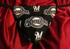 New Mens MILWAUKEE BREWERS MLB Baseball Gstring Thong Male Lingerie Unde... - €17,24 EUR