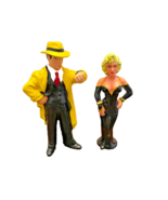 Figures Dick Tracey &amp; Breathless Mahoney From Disney Applause Vintage 3-... - £13.13 GBP