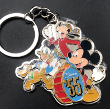 Disneyland Happiest Memories on Earth Keychain Band w/ Bass Drum Since &#39;55 - £9.73 GBP