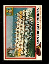 1981 Topps #685 Padres TEAM/FRANK Howard Nm Padres Mg Nicely Centered *X90815 - £1.91 GBP
