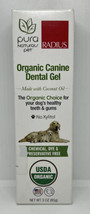 Organic Canine Dental Toothpaste Radius 3 oz Gel - £13.42 GBP