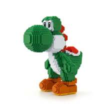 Yoshi (Super Mario) Brick Sculpture (JEKCA Lego Brick) DIY Kit - £72.75 GBP