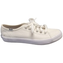 Keds Sneakers Shoes Women&#39;s Size 7 White Canvas Low Top Casual Lace Up W... - $27.76