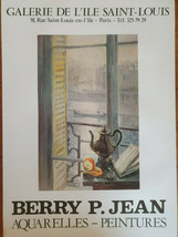 Berry P. Jean - Original Exhibition Poster - Paris - 1976 - $161.94