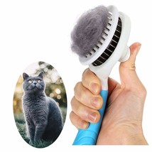 Cat Grooming Brush, Self Cleaning Slicker Brushes for Dogs Cats Pet Grooming Bru - £13.78 GBP