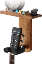 Guitar Wall Mount, Auto Lock Guitar Hanger Wall Mount, Wood, Mandolin Gift - $37.94