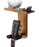Guitar Wall Mount, Auto Lock Guitar Hanger Wall Mount, Wood, Mandolin Gift - $37.94