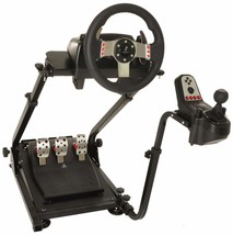 Marada G920 Steering Wheel Stand With Shifter Mount, Racing Wheel Stand Height - $105.99