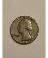 1982-D Washington Clad Quarter ~ Average Circulated Condition ~ Denver M... - $80.77 MXN